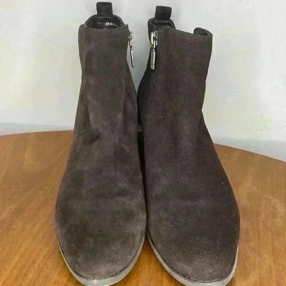 Blondo Waterproof Brown Ankle Booties Womens Size 9 - Picture 2 of 10